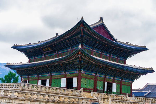 Gyeongbokgung Palace, South Korea BLUE Second Palace