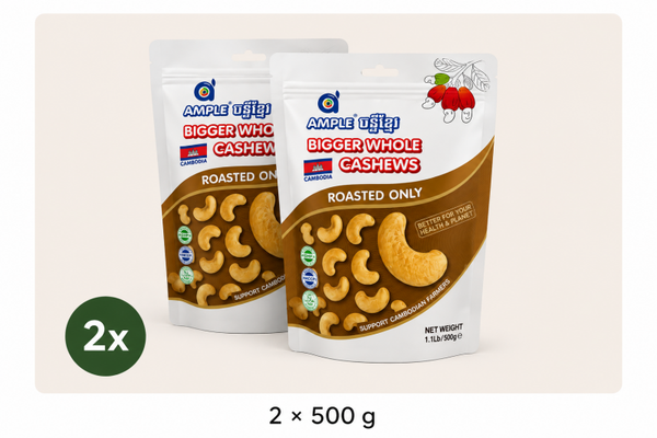 W180 King Cashewnoten – Mix & Match 2 × 500 g
