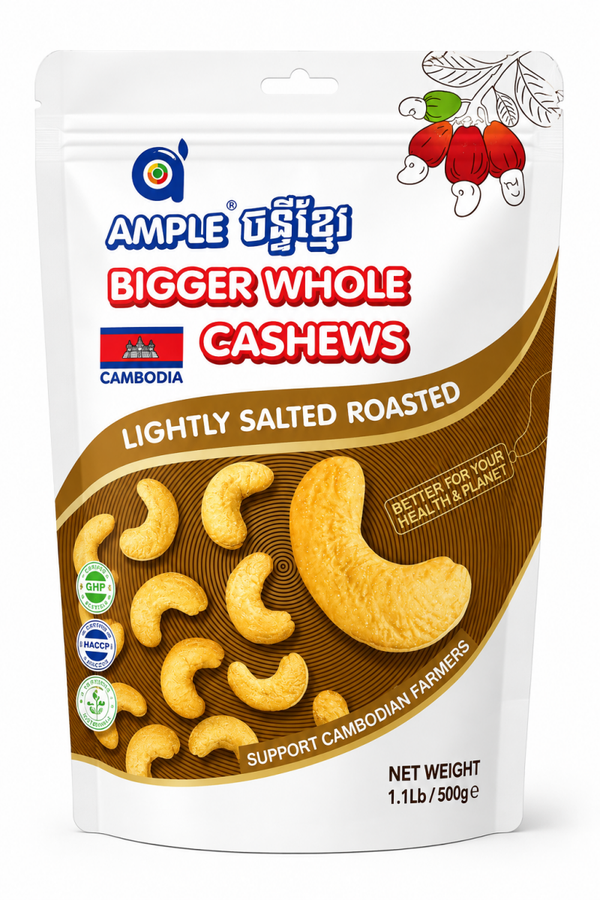 W180 King Cashewnoten – Licht Gezouten – 500 g