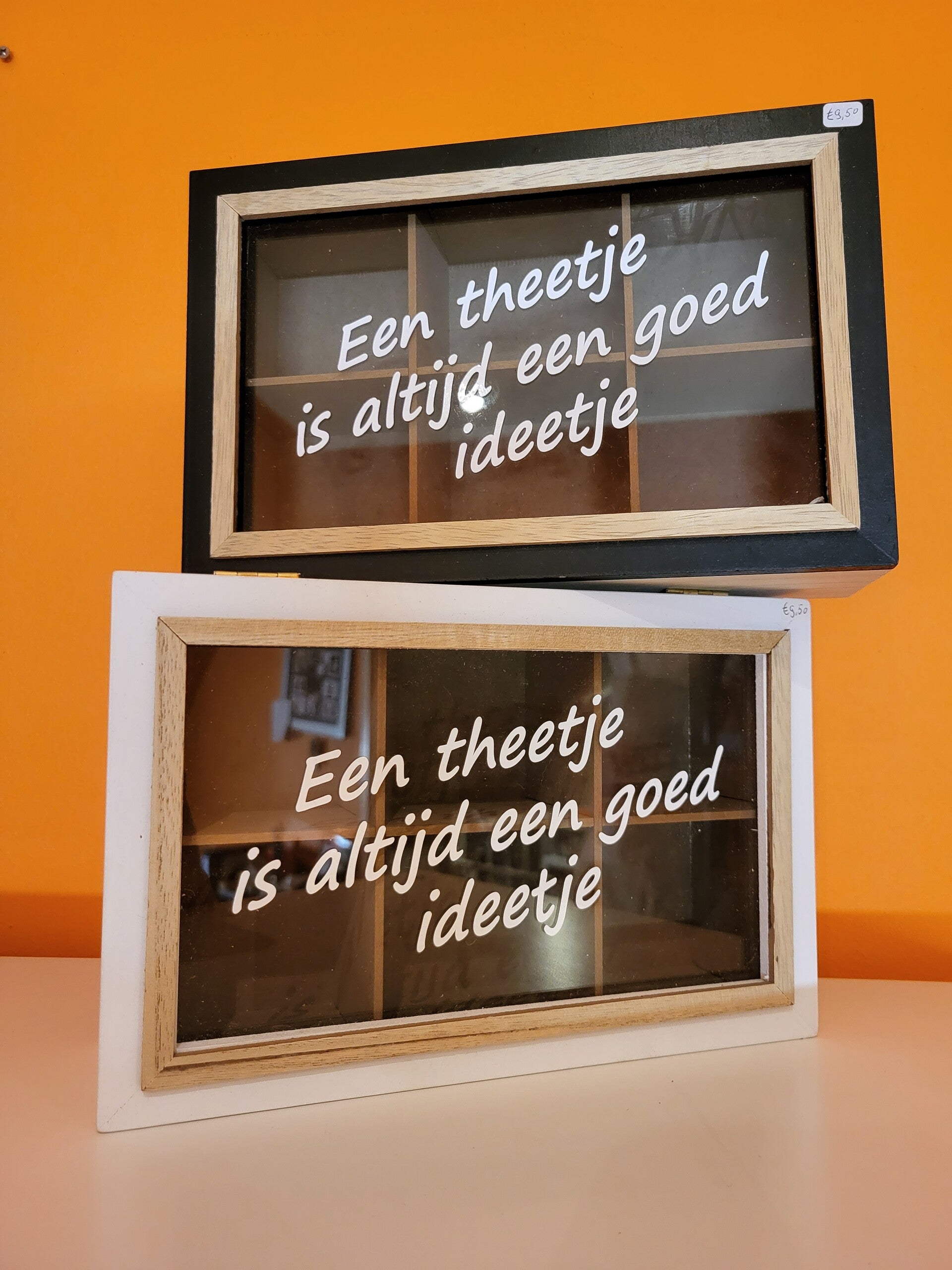 Theedoos - Een theetje is altijd een goed ideetje