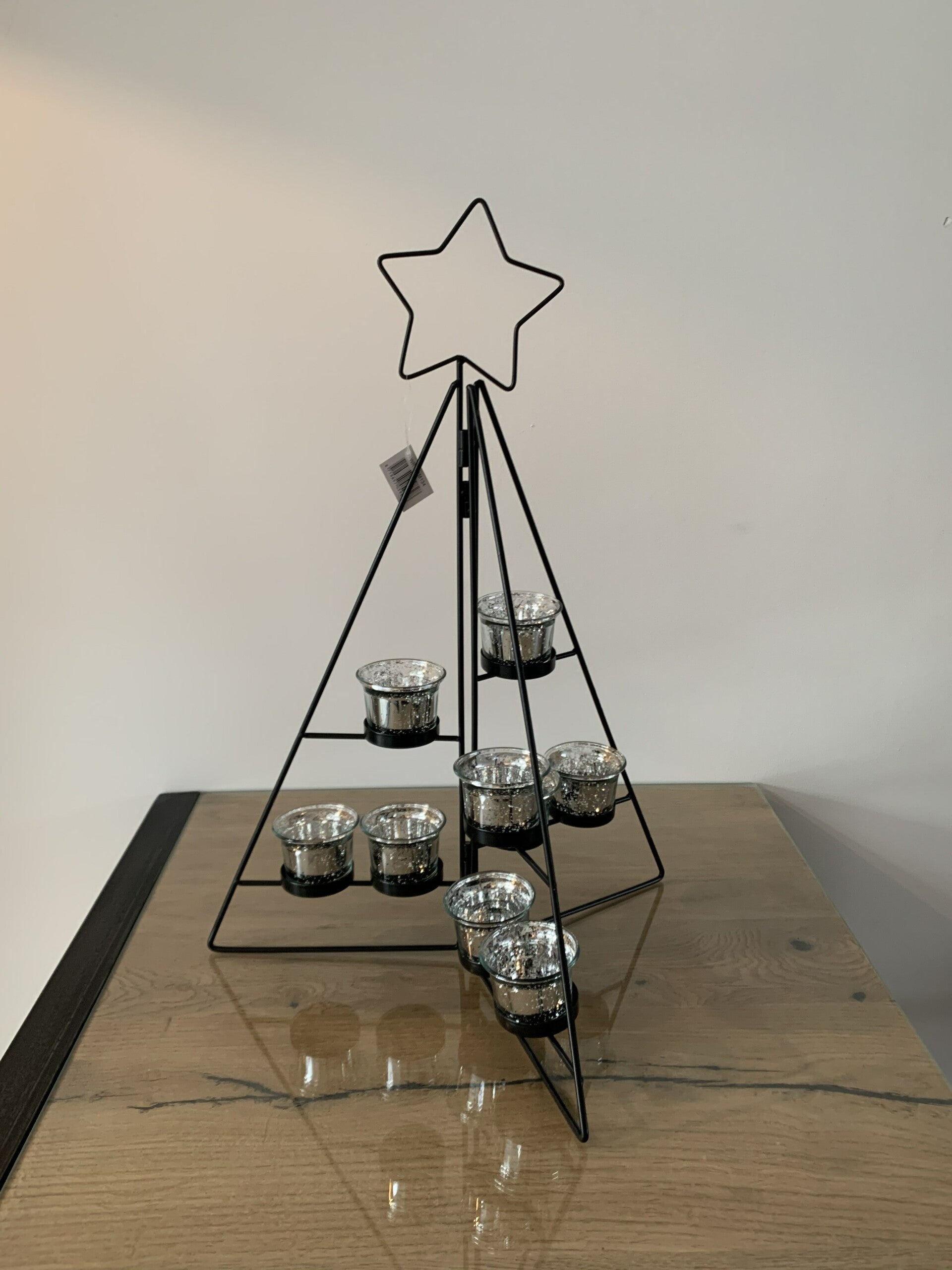 Metalen kerstboom - S