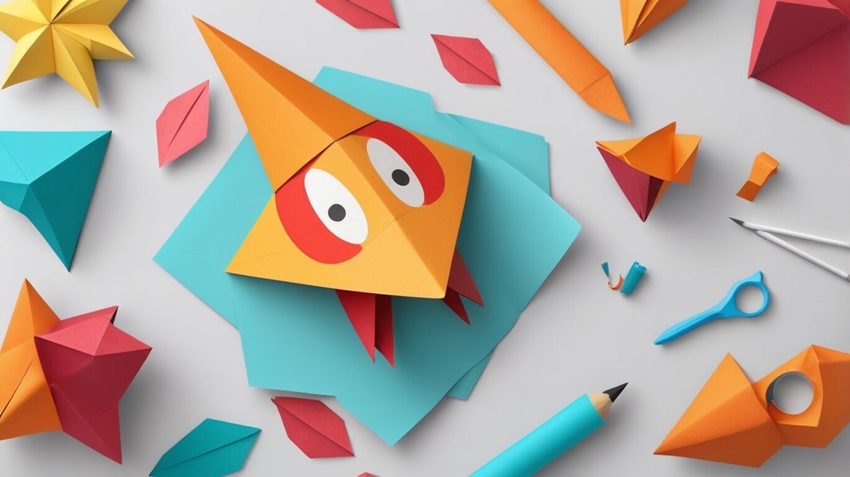 Kids Crafts with Paper (3D SVG Papercraft)