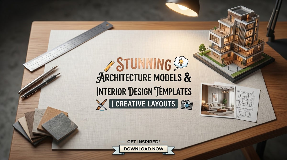 Architecture Models & Interior Design Templates