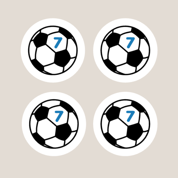 Stickers voetbal