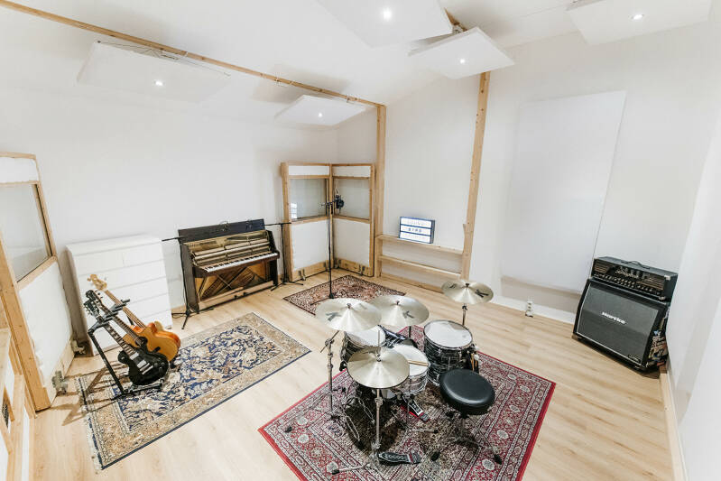 Lied op maat opnamestudio