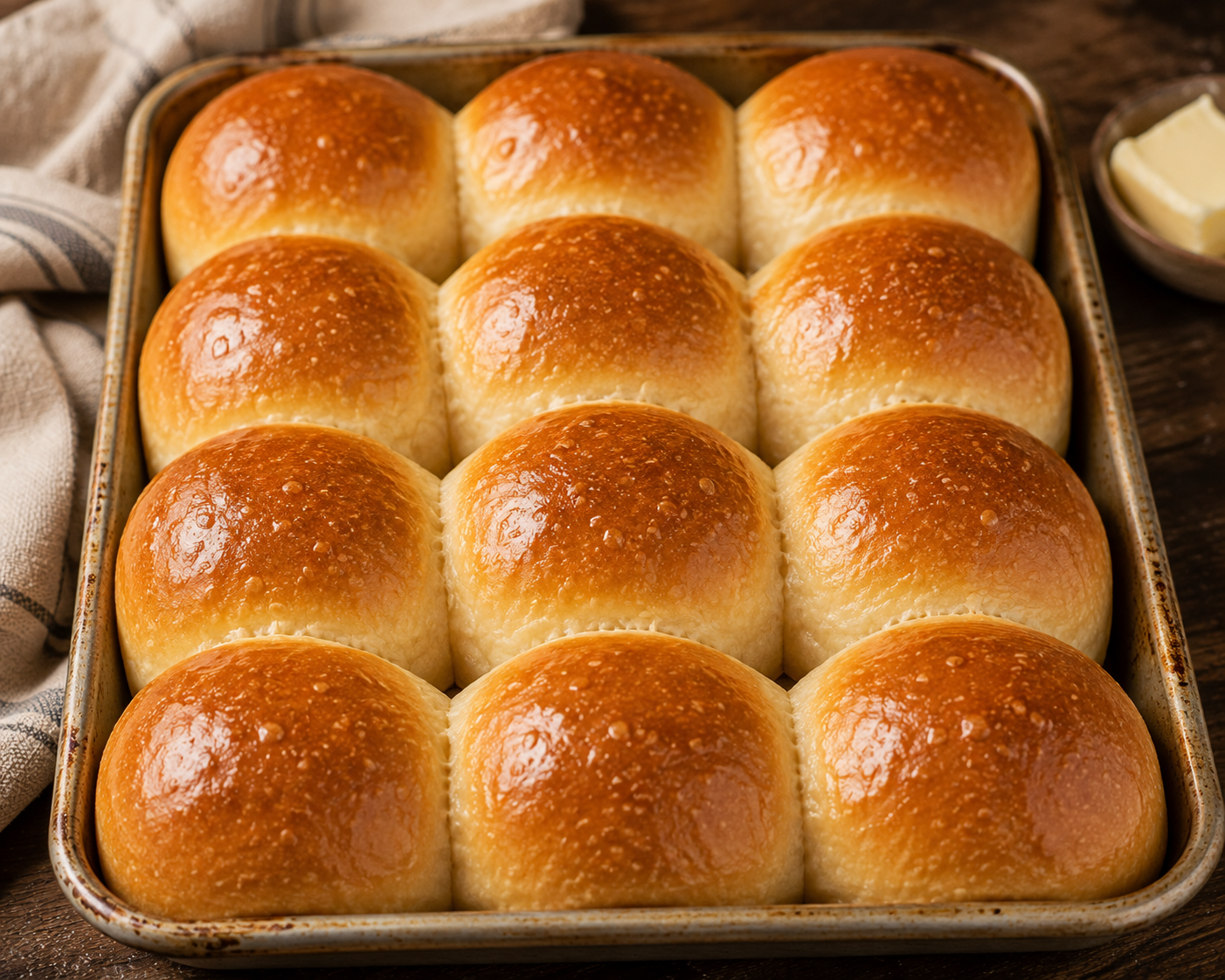 Sourdough Dinner Rolls