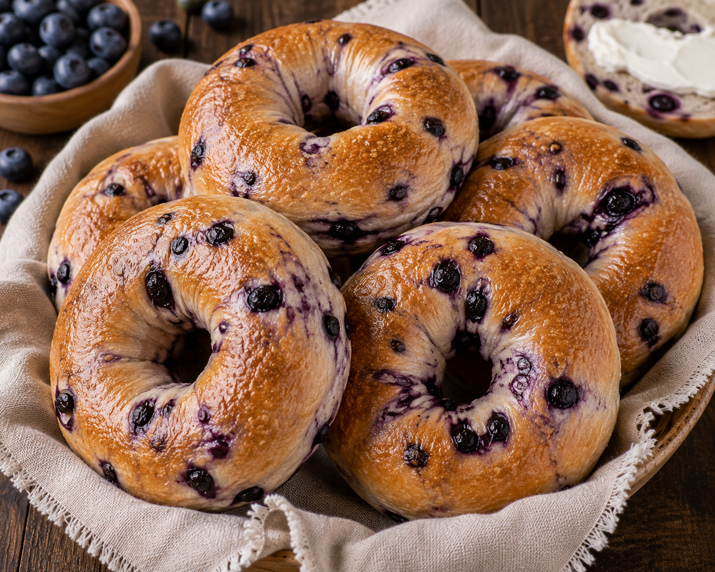 Blueberry Bagels