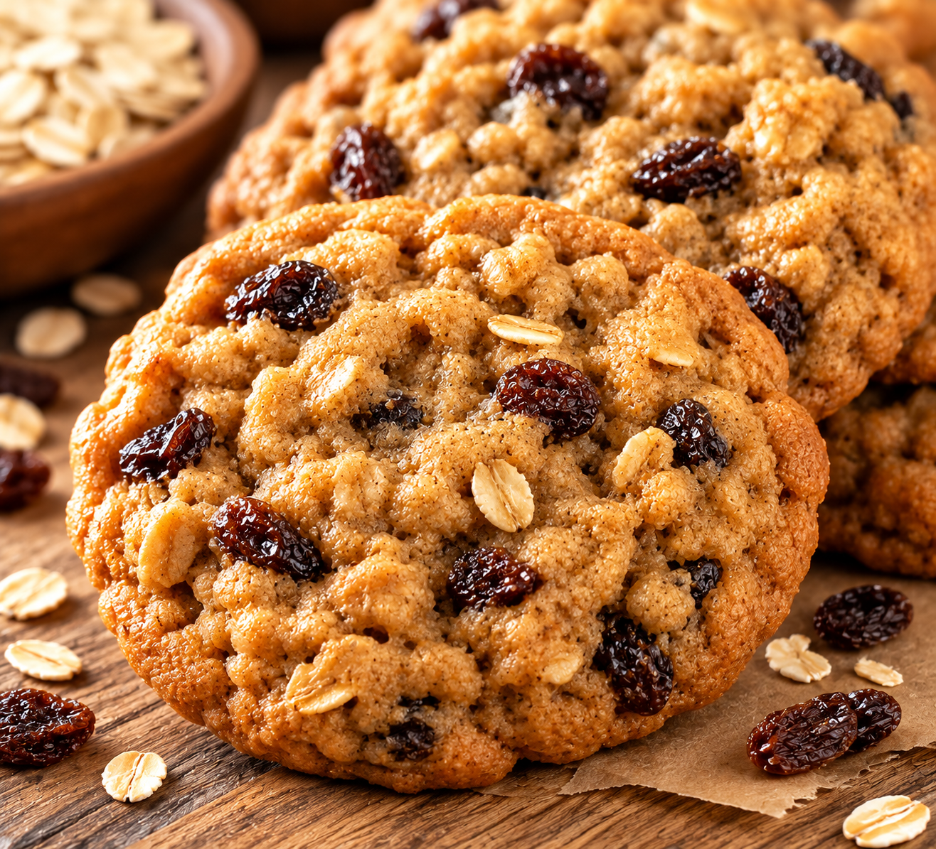Oatmeal Raisin Cookies