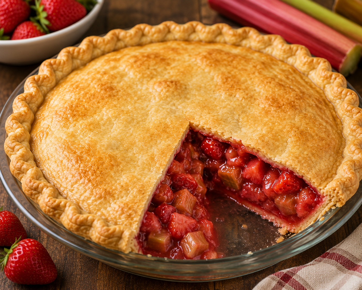 Strawberry Rhubarb Pie