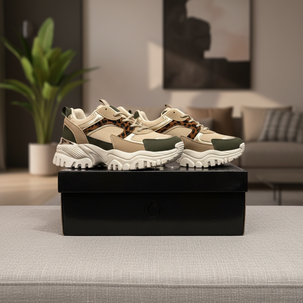 Baskets femme à semelle épaisse – Style urbain & tendance