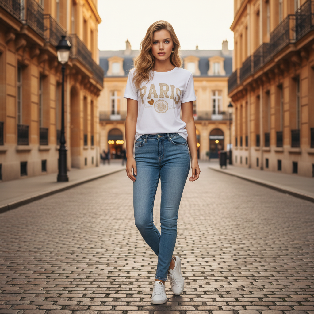 T-shirts femme tendance | Style chic & casual inspiré du voyage