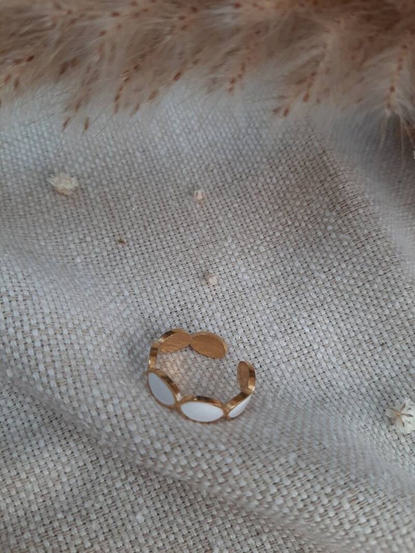 Ring White/Gold