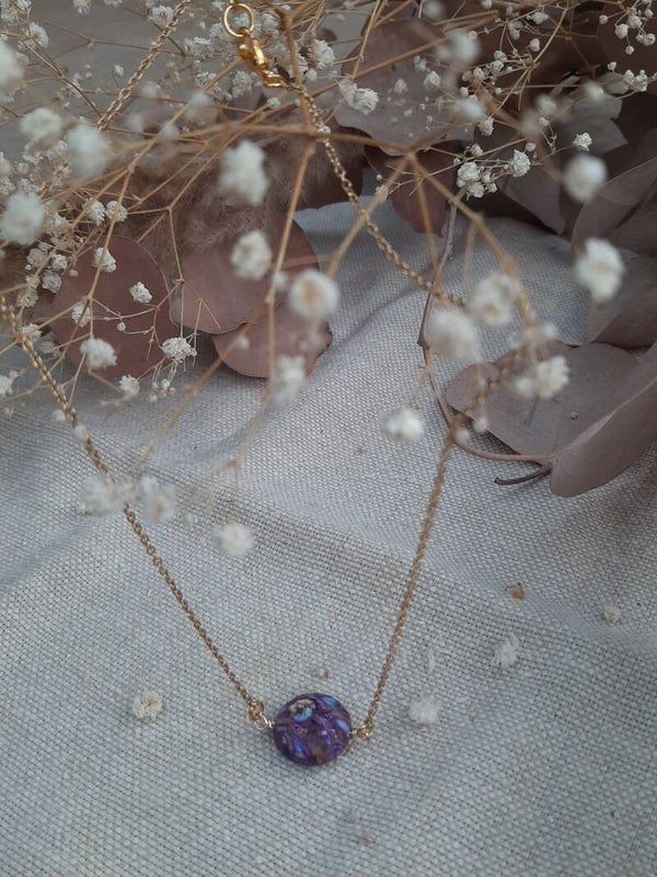 LazuliEdelsteen ketting