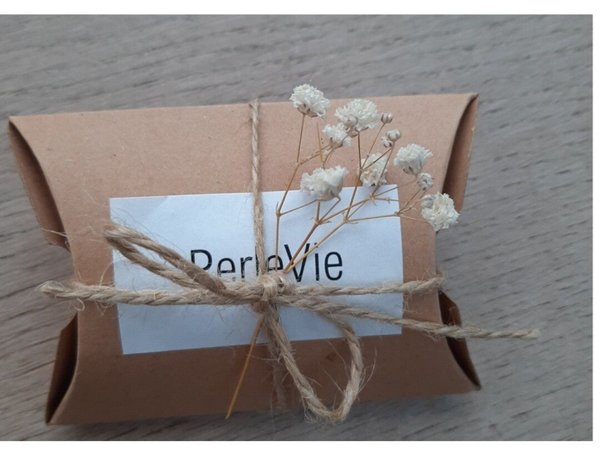 Cadeauverpakking kraft doosje
