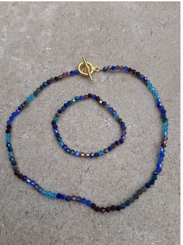 PurpleBlue + armband facet