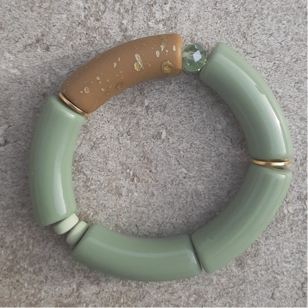 tube armband Green Ash