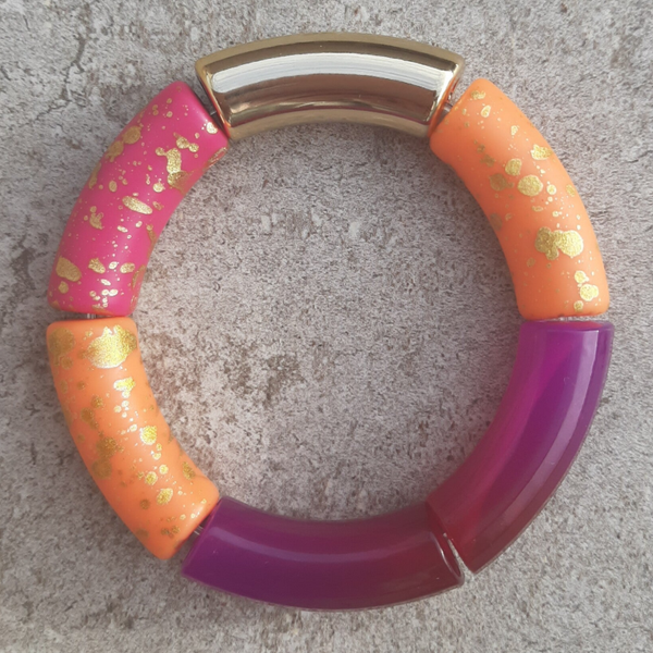 tube armband Orange