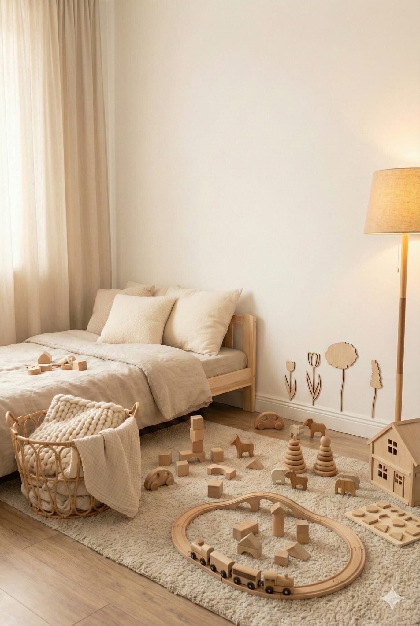 WANDDEKORATION TULPEN