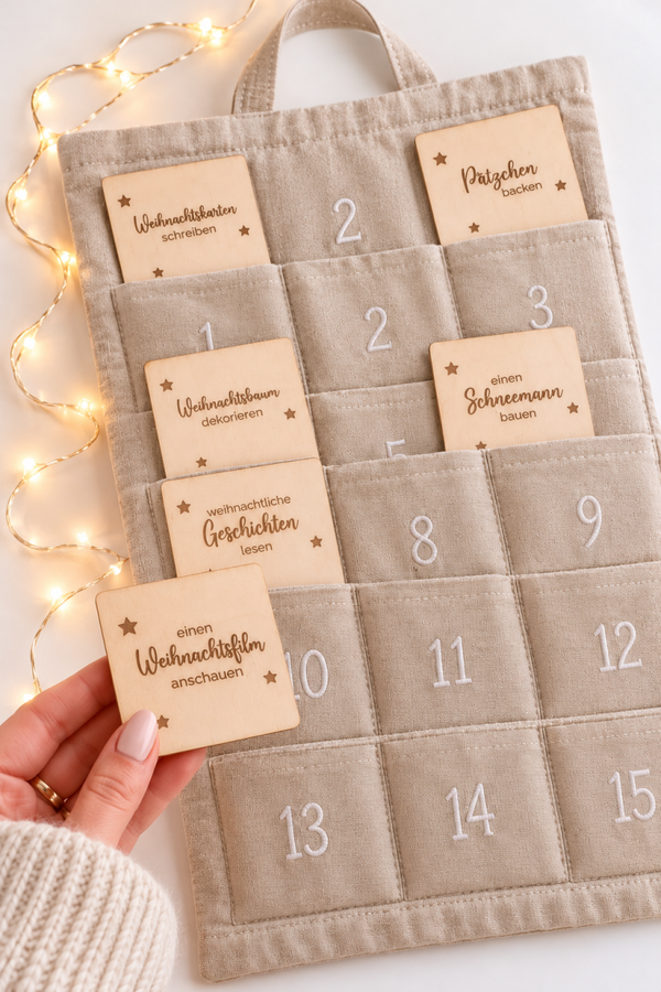 Adventskalender-Karten