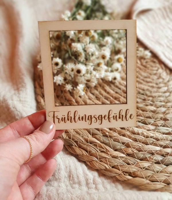 FOTORAHMEN "FRÜHLINGSGEFÜHLE"