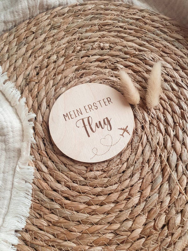 MEILENSTEINKARTE "ERSTER FLUG"