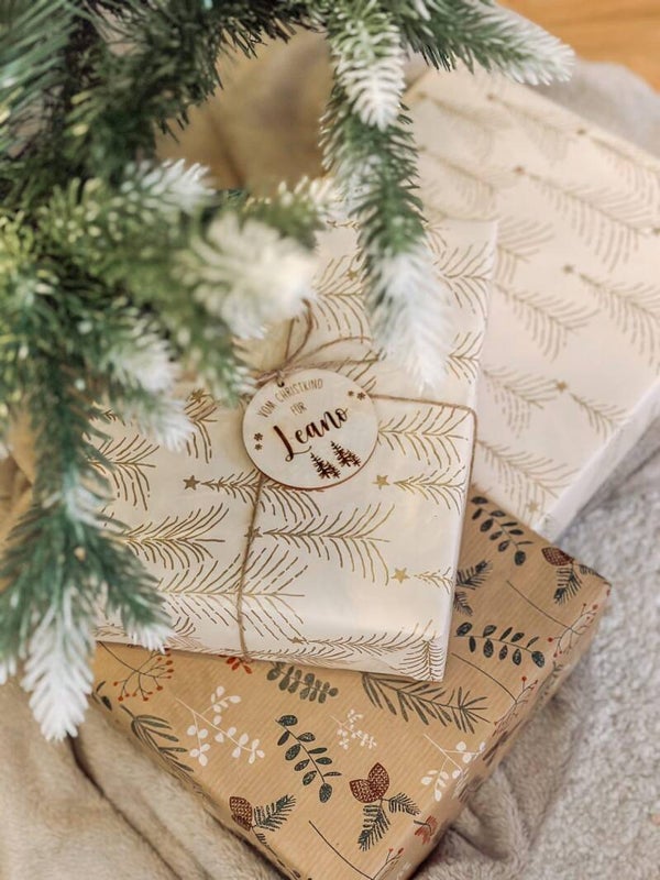 GESCHENKANHÄNGER  "VOM CHRISTKIND" PERSONALISIERT