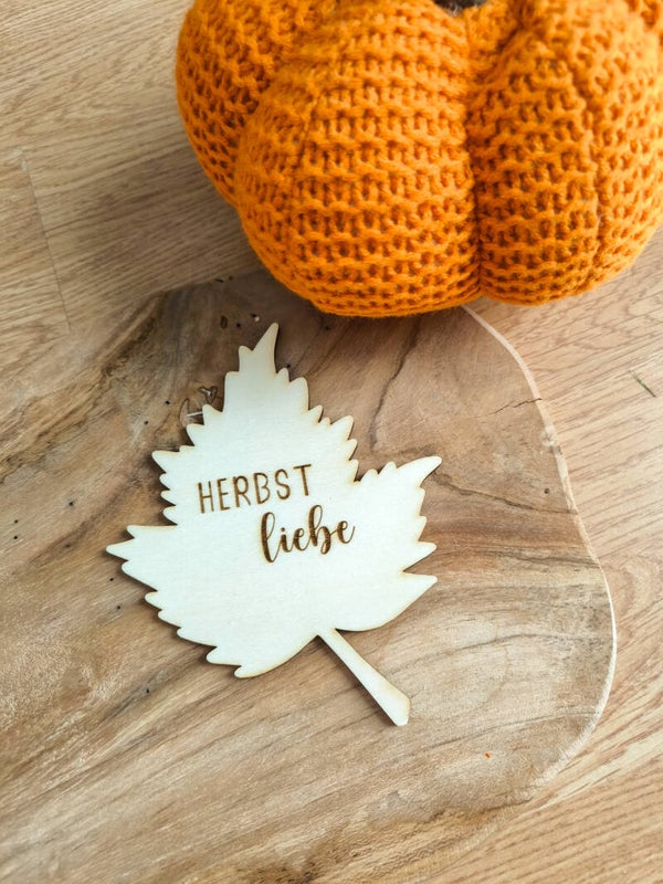 HERBSTBLATT "HERBSTLIEBE"