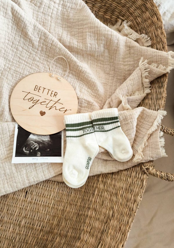 HOLZSCHEIBE "BETTER TOGETHER"