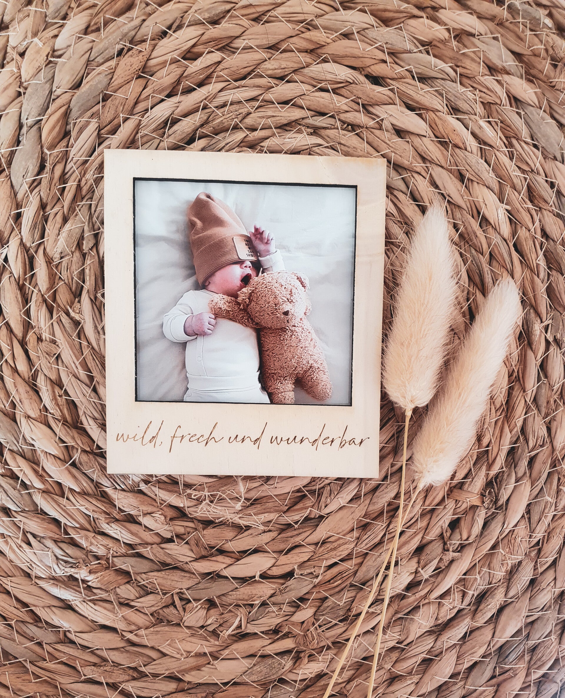 FOTORAHMEN "WILD,FRECH UND WUNDERBAR"