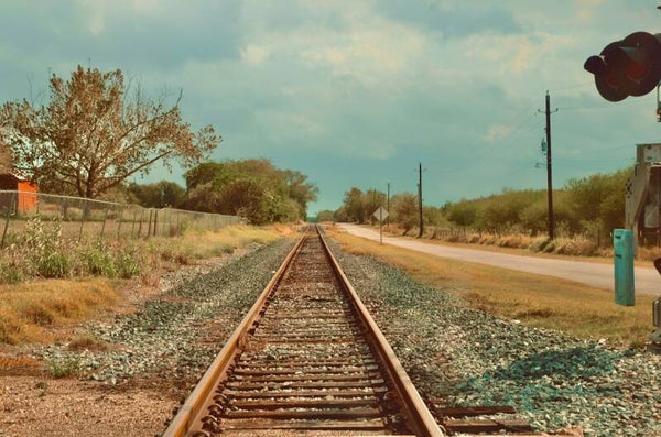 Train Tracks Print