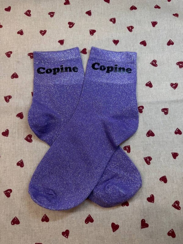 Chaussette a paillette Copine