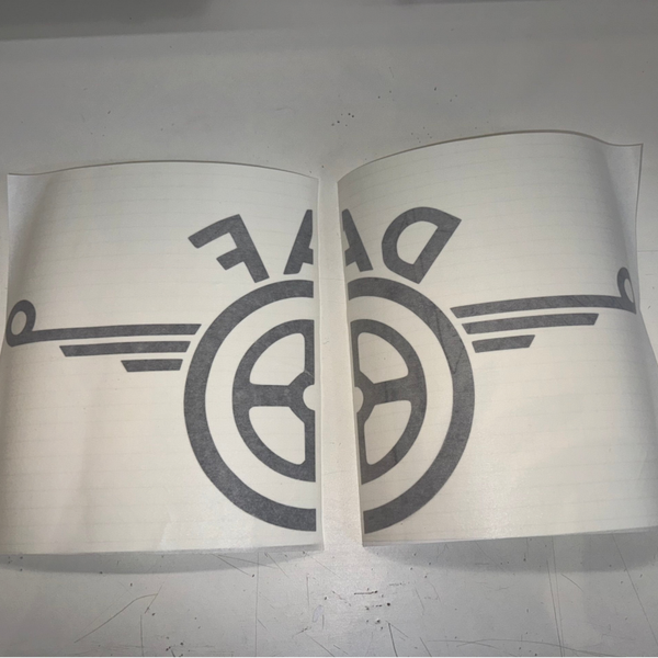 Stikers fenêtres DAF