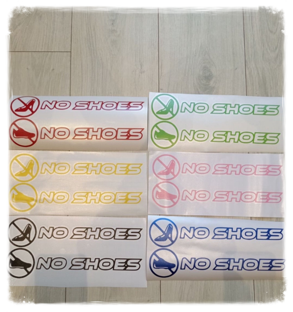 Stikers no shoes