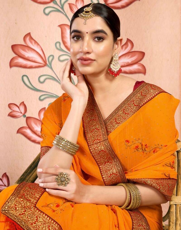 Bollywood Lace Sari