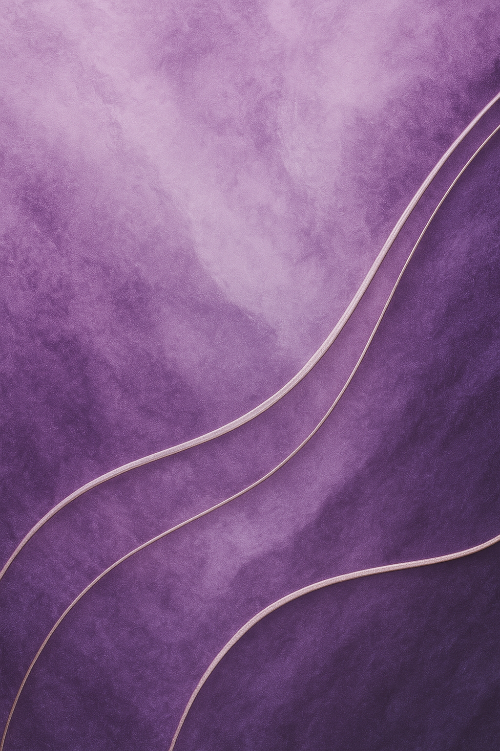 Abstract Purple & Gold Flow