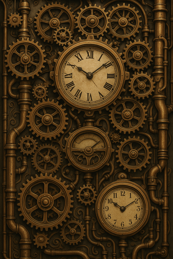 Intricate Steampunk Clockwork Mechanisms