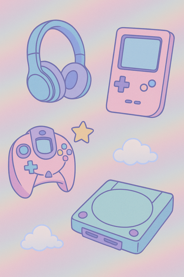 pastel gaming memories
