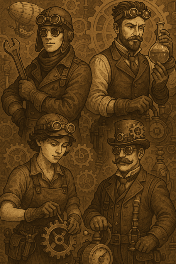 Steampunk Artisans in a Mechanised World