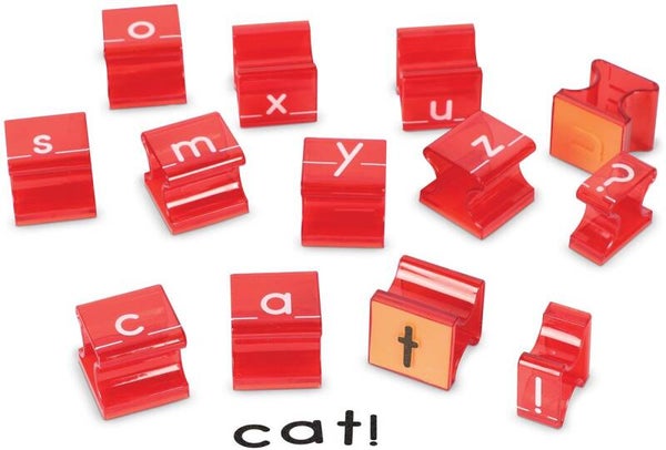 Learning resources, letterstempels