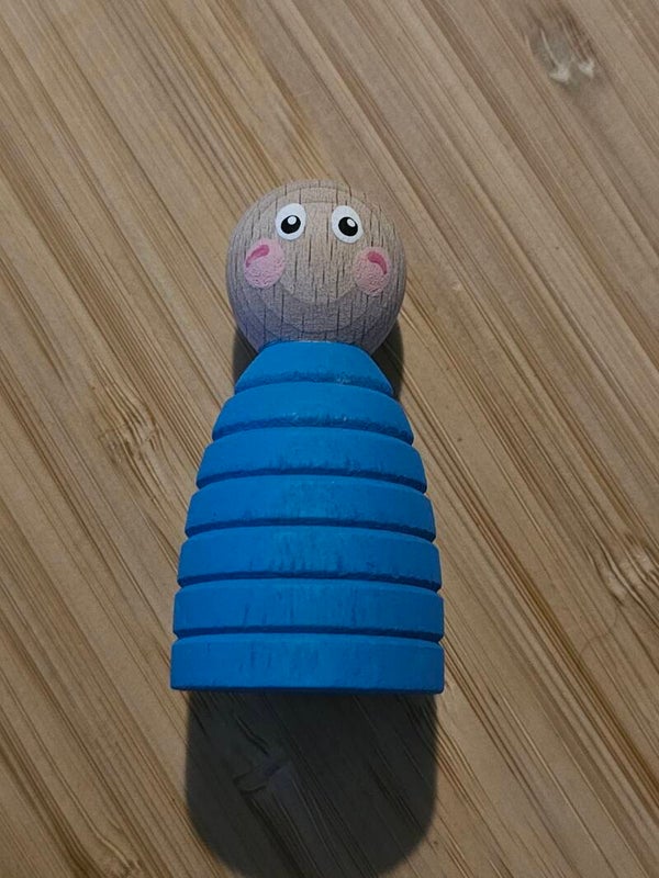 Pegdoll, blauw