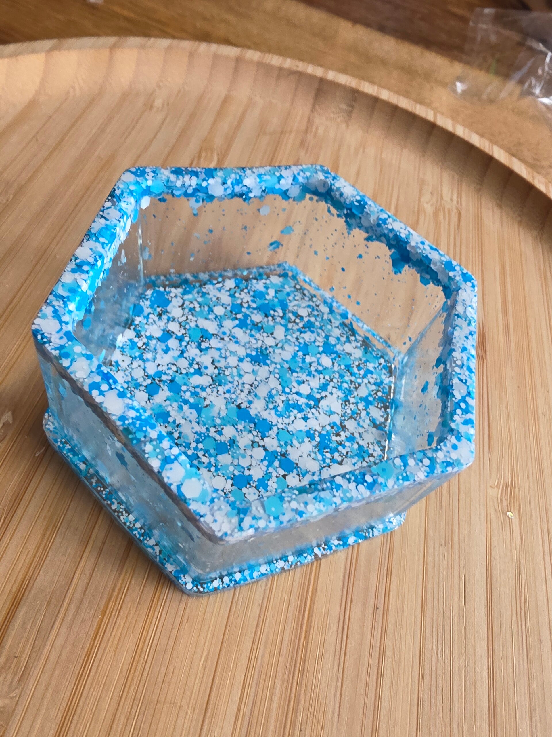 Hexagon bakje, winter