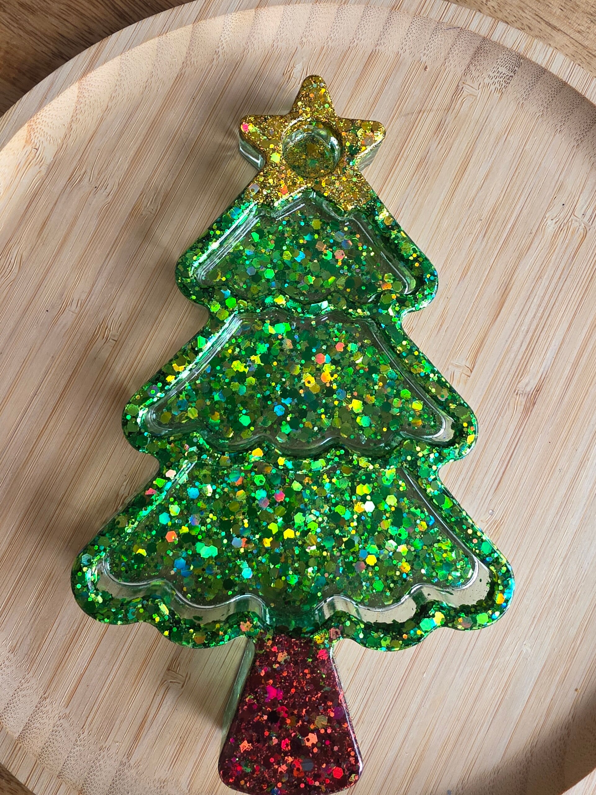 Epoxy vulvorm, kerstboom