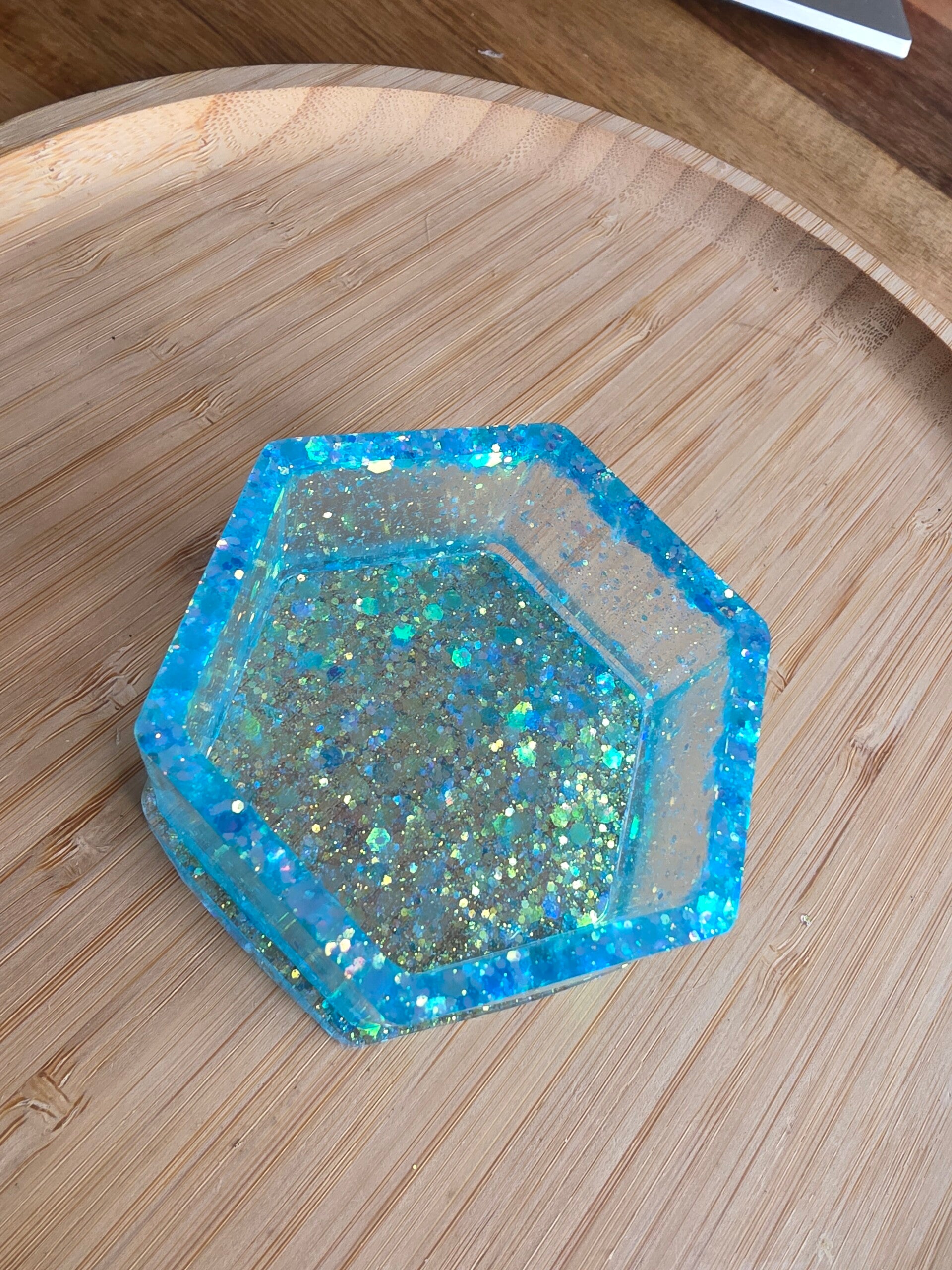 Hexagon bakje, ijswater