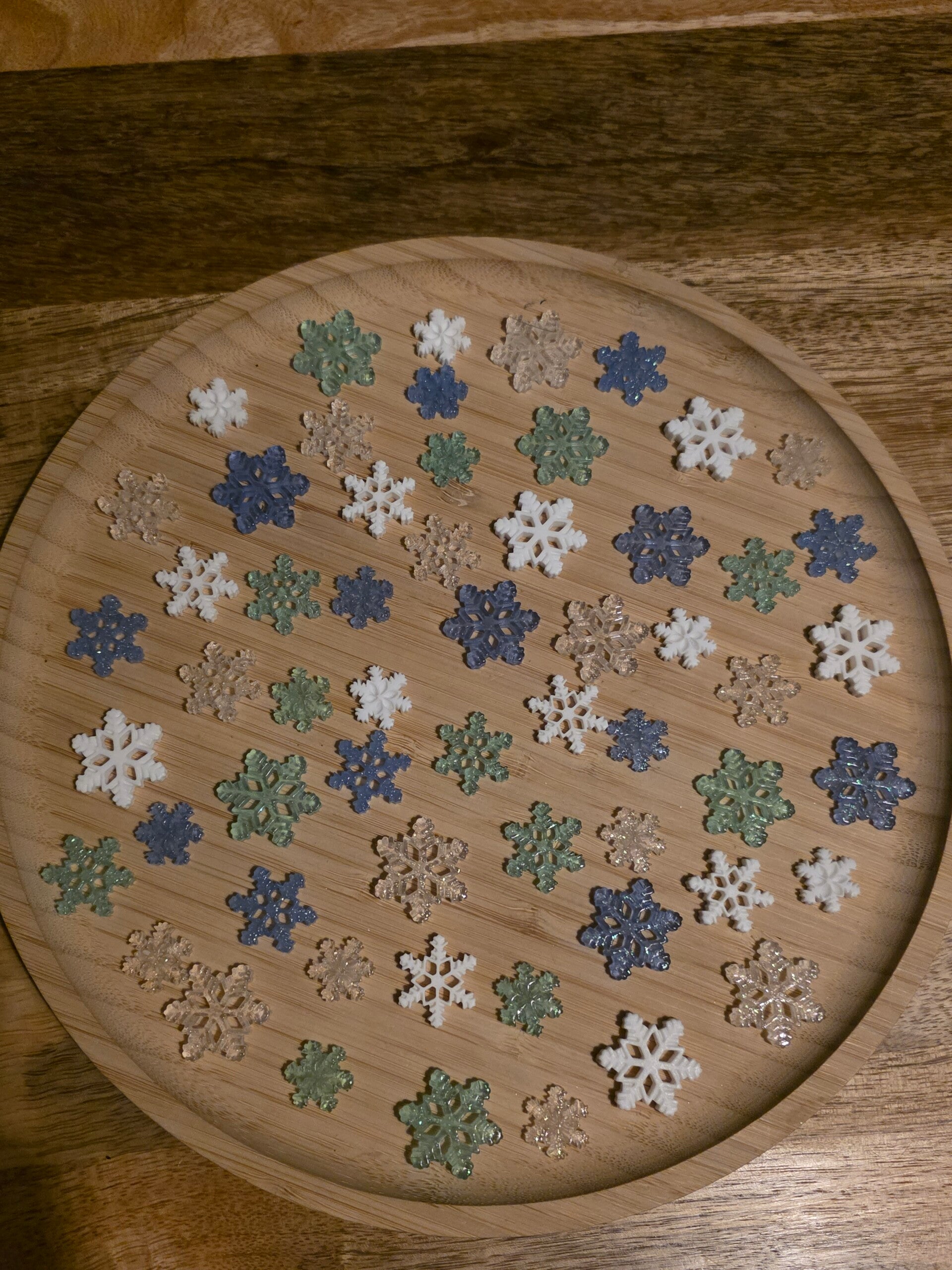 Giga set epoxy sneeuwvlokken