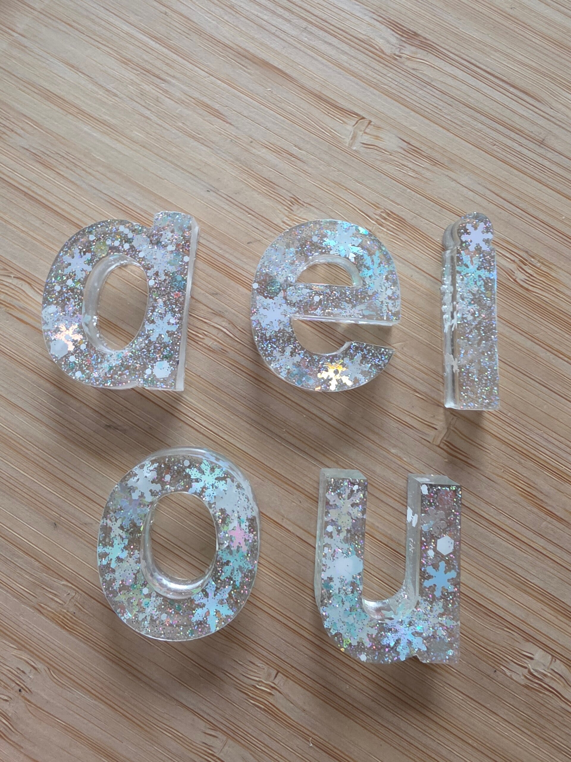 Een extra klinkerset, sneeuwvlokken