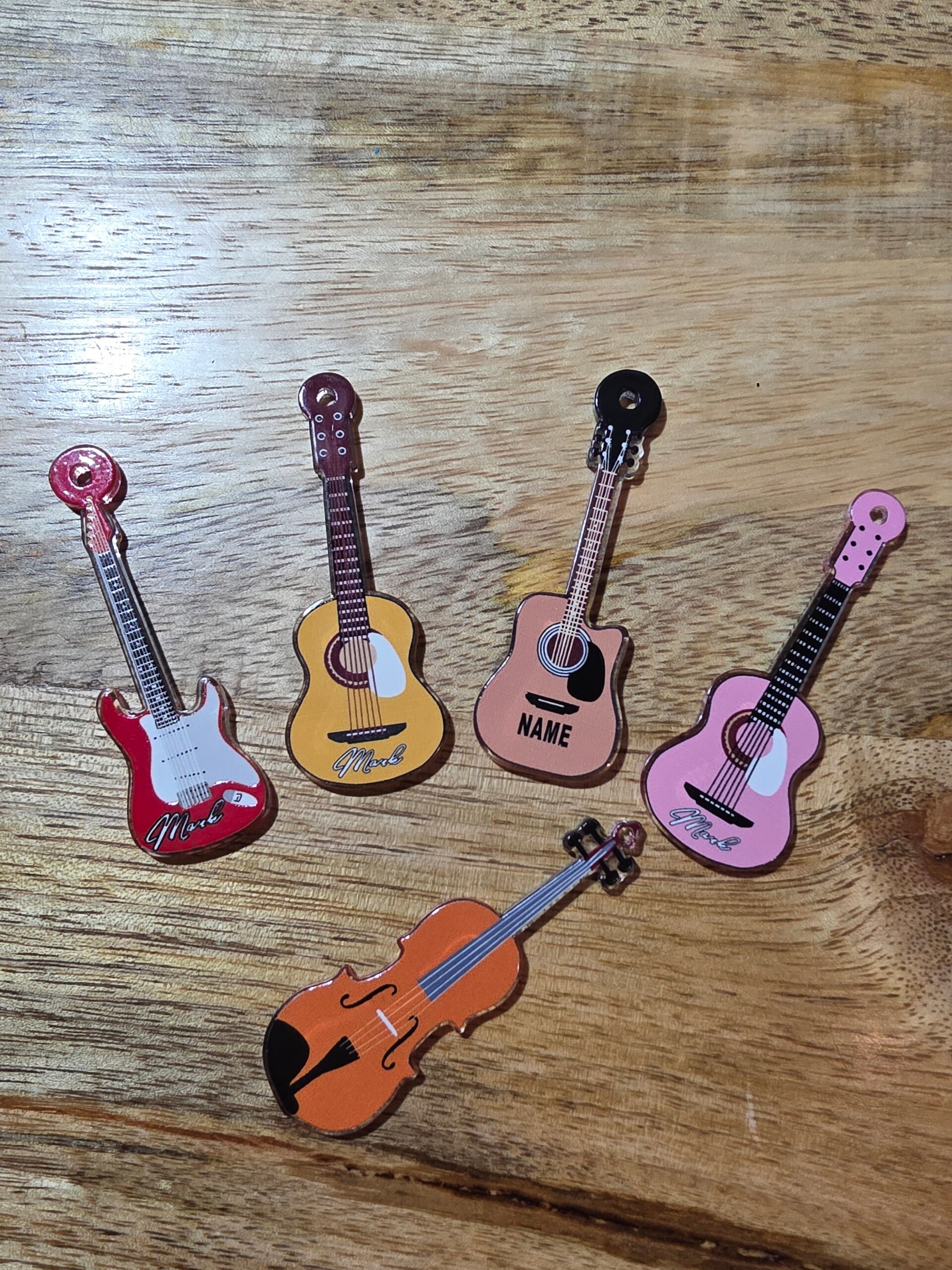 Loose parts, gitaren