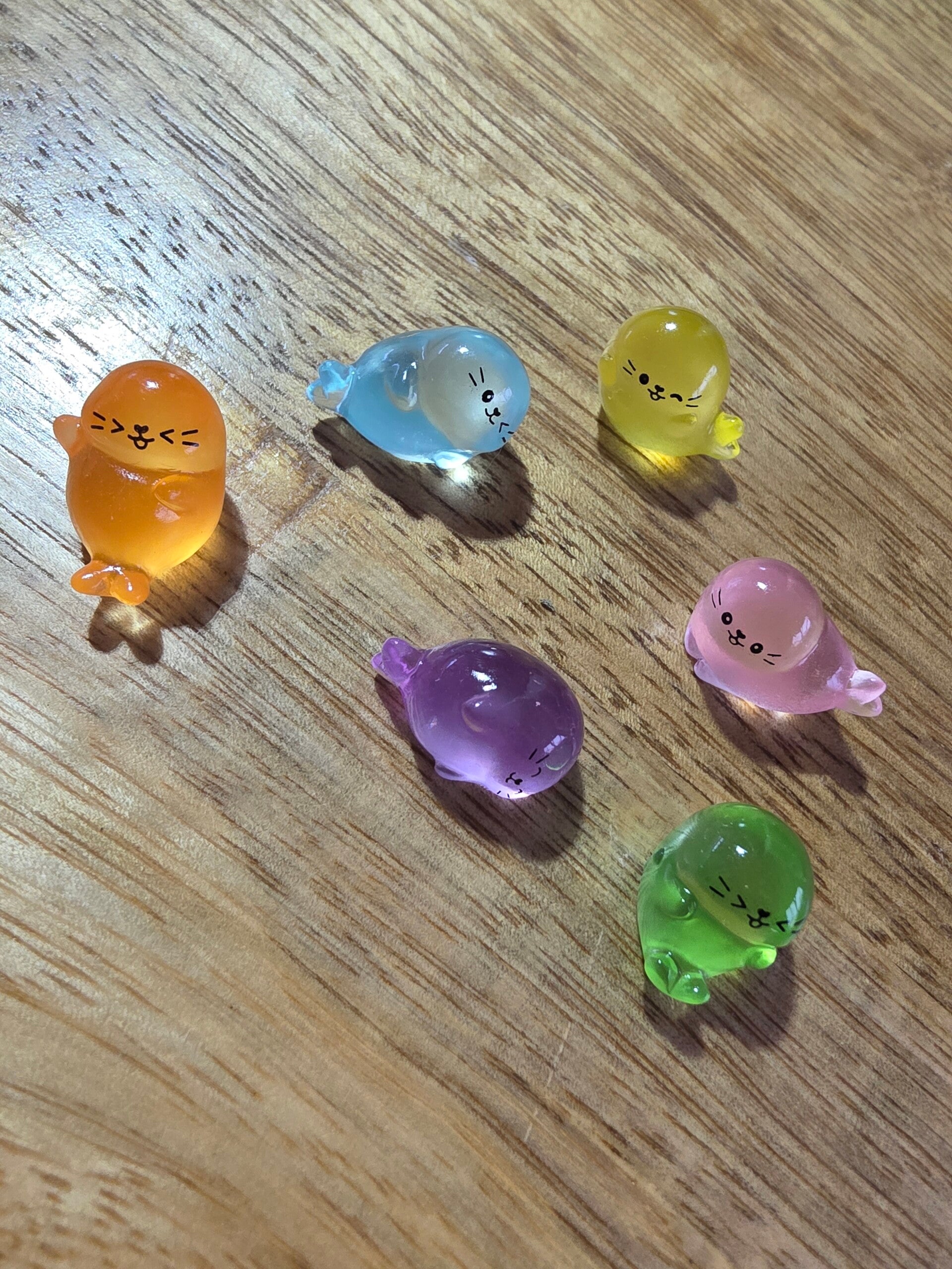 Loose parts, kleine zeehondjes