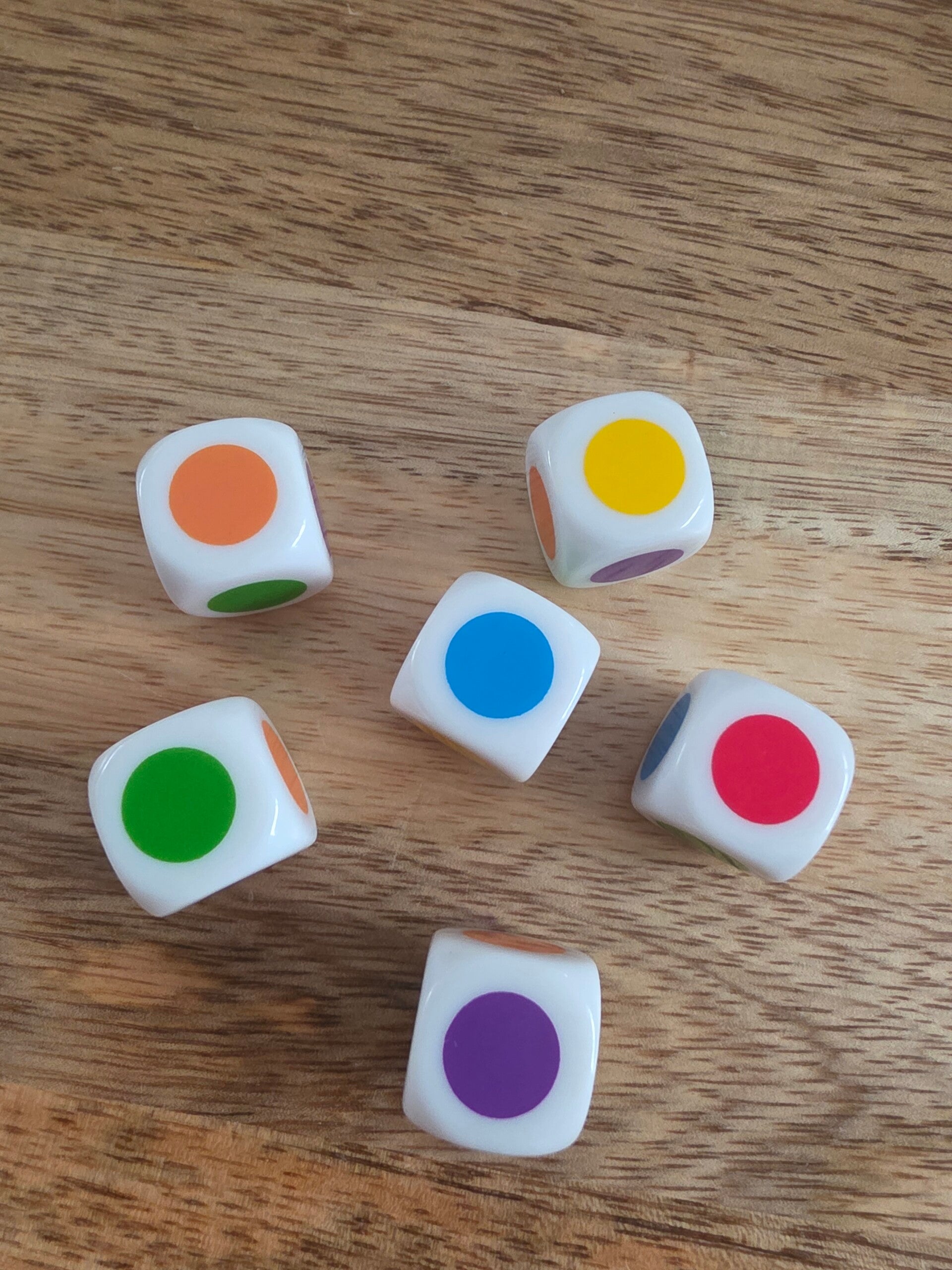 Kleuren dobbelsteen
