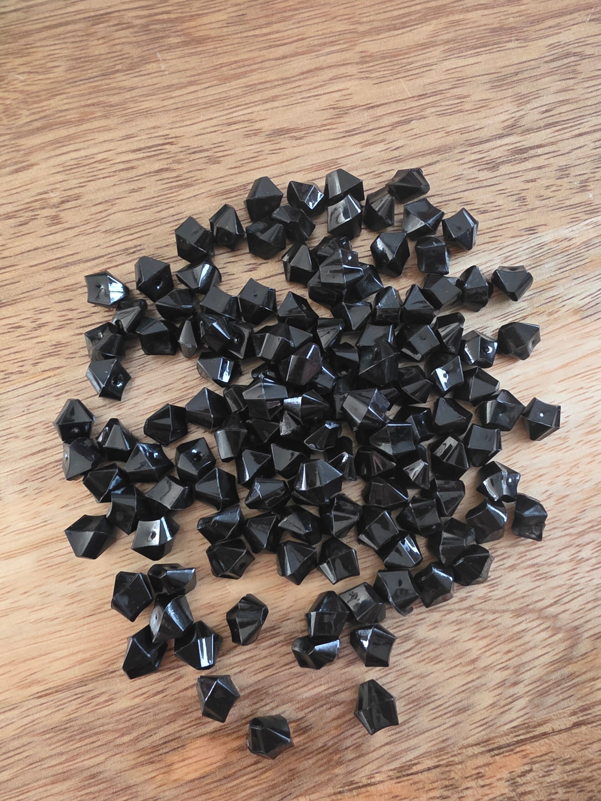 Loose parts, diamanten zwart (klein)