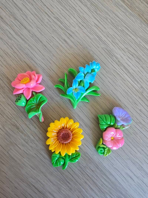 Loose parts, lente bloemen